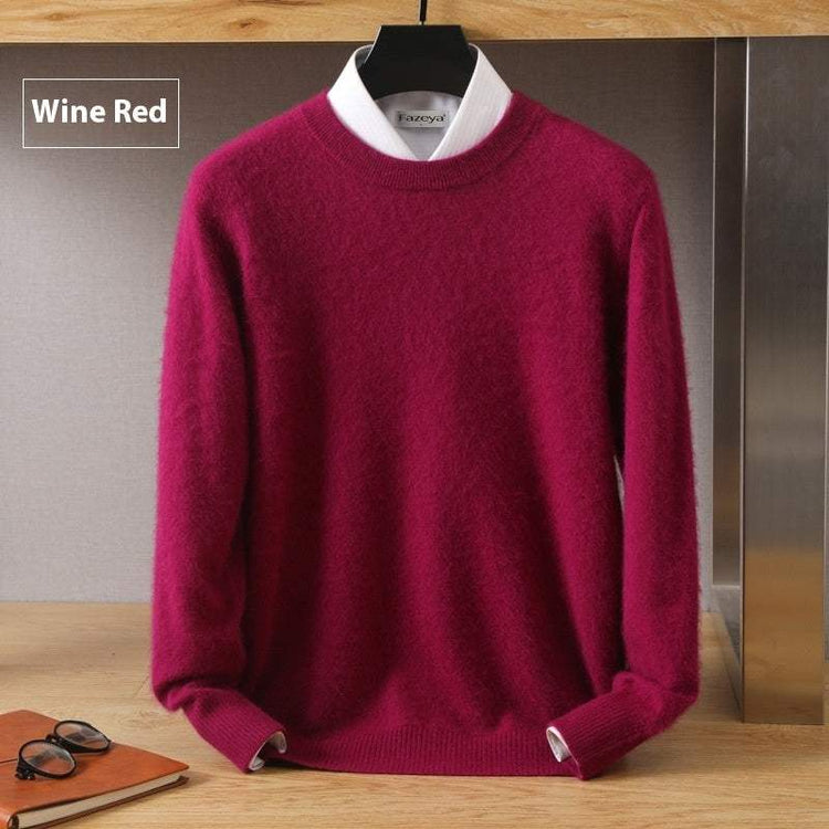 Stylish knit Thermal Head Cover Knit A Sweater Autumn with head cover for fall