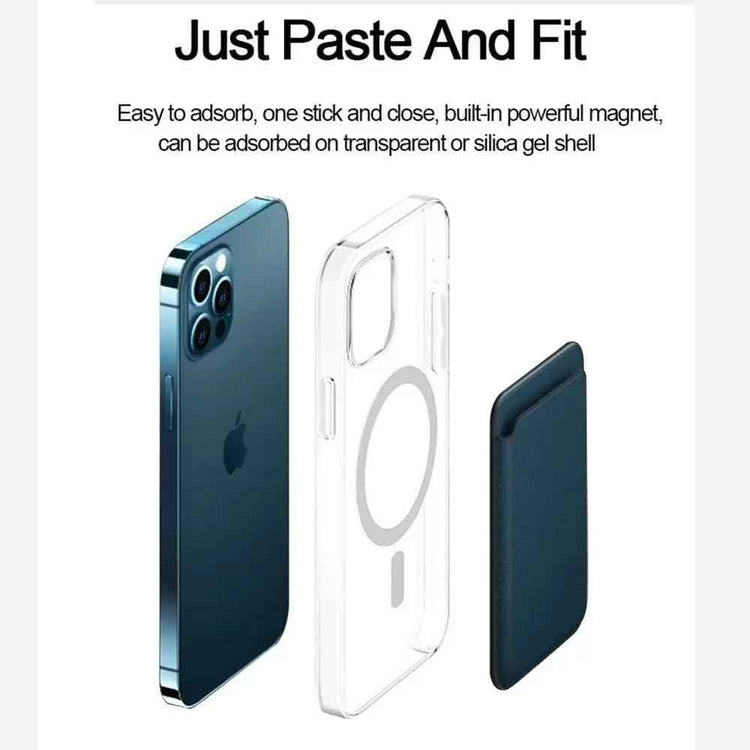 12 Magnetic Phone Case - Anti-Drop Transparent Protective Cover