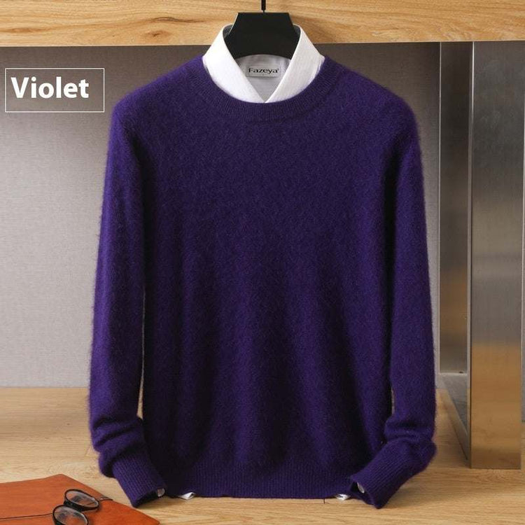 Thermal Head Cover Knit A Sweater Autumn essential knit sweater