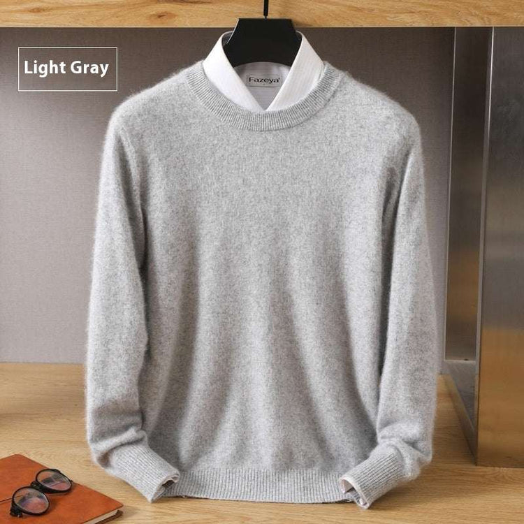 Thermal Head Cover Knit A Sweater Autumn outfit idea