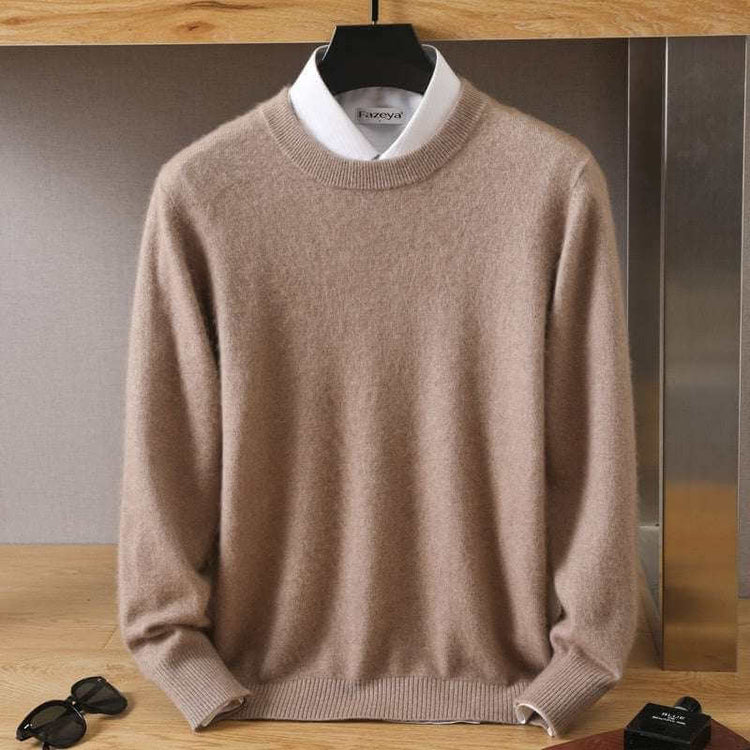 Thermal Head Cover Knit A knit sweater outfit idea autumn