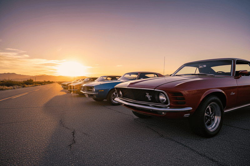 classic muscle carsVintage Muscle Cars