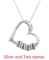 Personalized Heart Necklaces Women Jewelry Custom Name Necklaces & Pendants Mothers Day Gift - SnagBag
