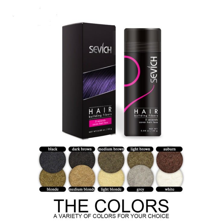 Keratin Hair Thickening Fibers Powder Concealer Refill for Thicker Growth - Anti Hair Loss - SnagBag