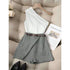 Fashionable All-Match Commuter High Elastic Black Shorts – Perfect for Work & Play