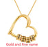 Personalized Heart Necklaces Women Jewelry Custom Name Necklaces & Pendants Mothers Day Gift - SnagBag