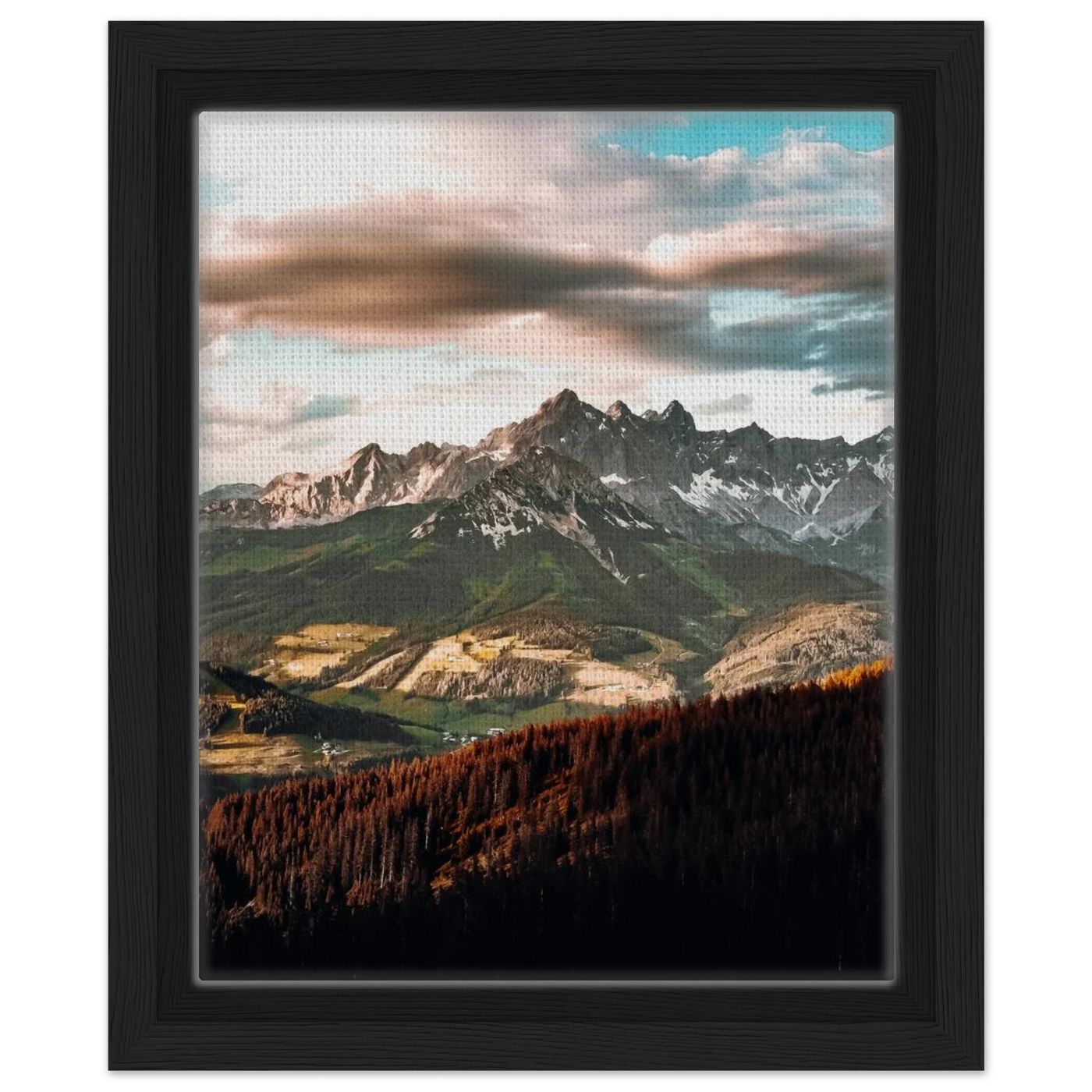 Framed Canvas 20x25 cm