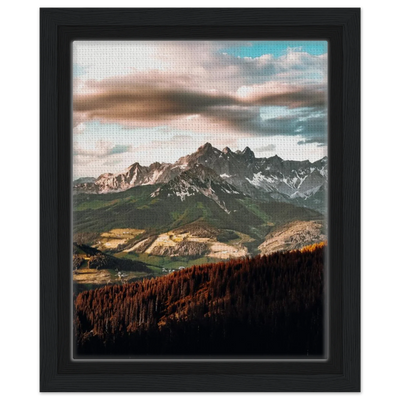 Framed Canvas 20x25 cm