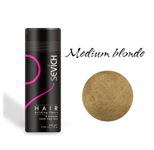 Keratin Hair Thickening Fibers Powder Concealer Refill for Thicker Growth - Anti Hair Loss - SnagBag