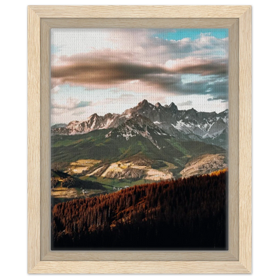 Framed Canvas 20x25 cm