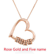 Personalized Heart Necklaces Women Jewelry Custom Name Necklaces & Pendants Mothers Day Gift - SnagBag