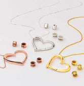 Personalized Heart Necklaces Women Jewelry Custom Name Necklaces & Pendants Mothers Day Gift - SnagBag