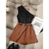 Fashionable All-Match Commuter High Elastic Black Shorts – Move in Style