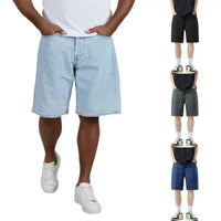 Loose Fit Denim Shorts for Teens
