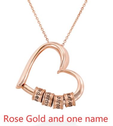 Personalized Heart Necklaces Women Jewelry Custom Name Necklaces & Pendants Mothers Day Gift - SnagBag