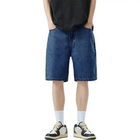 Loose Fit Denim Shorts for Teens