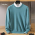 Thermal Head Cover Knit A Sweater in turquoise