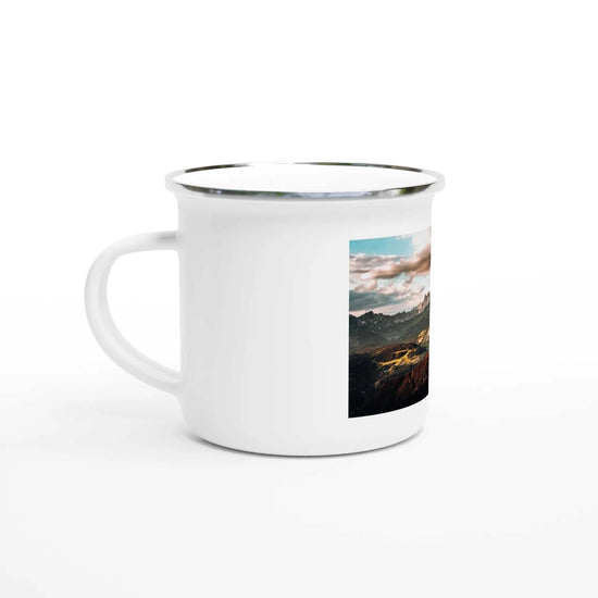 White 12oz Enamel Mug