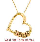 Personalized Heart Necklaces Women Jewelry Custom Name Necklaces & Pendants Mothers Day Gift - SnagBag