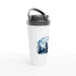 White 15oz Stainless Steel