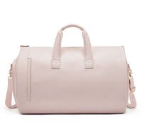 Waterproof Leather Duffle Bag With Adjustable Strap