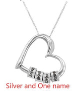 Personalized Heart Necklaces Women Jewelry Custom Name Necklaces & Pendants Mothers Day Gift - SnagBag