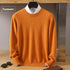 Thermal Head Cover Knit A Sweater in orange