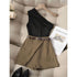 Fashionable All-Match Commuter High Elastic Black Shorts – Comfortable Daily Wear