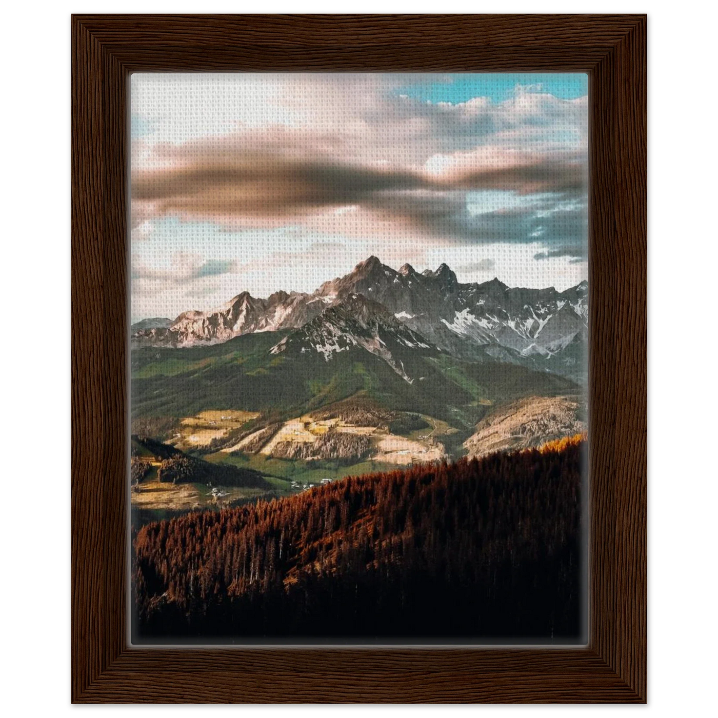 Framed Canvas 20x25 cm