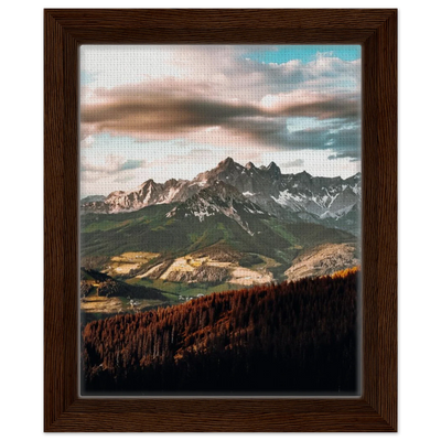 Framed Canvas 20x25 cm