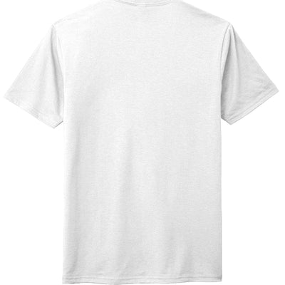 Plain white breathable Braves shirt with a unisex fit for everyday comfort and team spirit