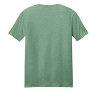 Heathered Dusty Sage - DM108 - BACK vintage flag tee shirt
