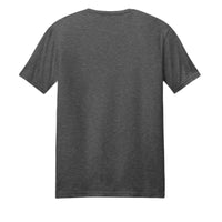 Heathered Charcoal - DM108 - BACK mustang classic t-shirt