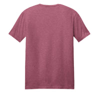 Awareness Pink Heather - DM108 - BACK Camaro blend cotton tee
