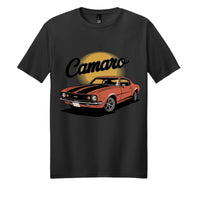 Black - DM108 - FRONT Camaro blend cotton tee