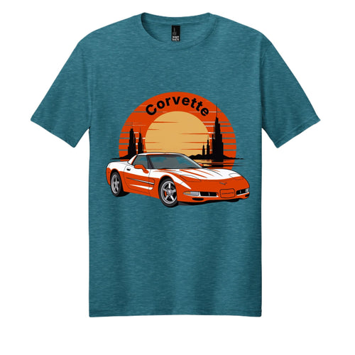 Corvette T-Shirt:Classic Corvette Car