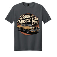 Charcoal - DM108 - FRONT muscle car era t-shirt