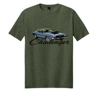 Heathered Forest Green - DM108 - FRONT
