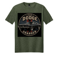 Heathered Forest Green - DM108 - FRONT