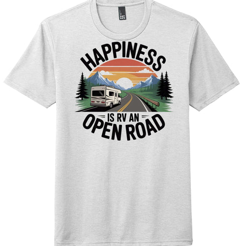 Happiness open road
