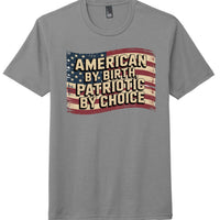 Grey Frost - DM130 - FRONT patriotic tri blend t-shirt
