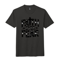 ndm:2228910faith over fear t-shirt for men and women