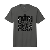 ndm:2228913faith over fear t-shirt for men and women