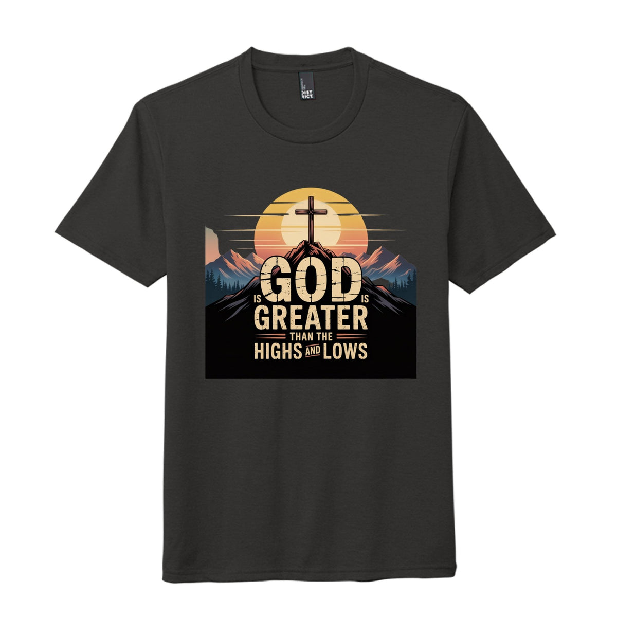 God is Higher Tri Blend Tee God is Higher