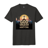 God is Higher Tri Blend Tee God is Higher