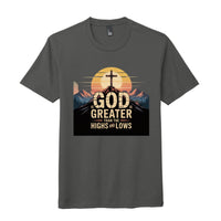 God is Higher Tri Blend Tee God is Higher