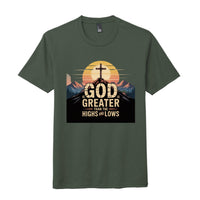 God is Higher Tri Blend Tee God is Higher