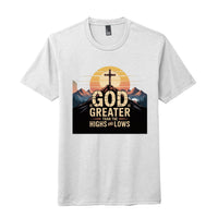 God is Higher Tri Blend Tee God is Higher