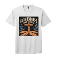 ndm:2234538faith endures tri blend tee for both