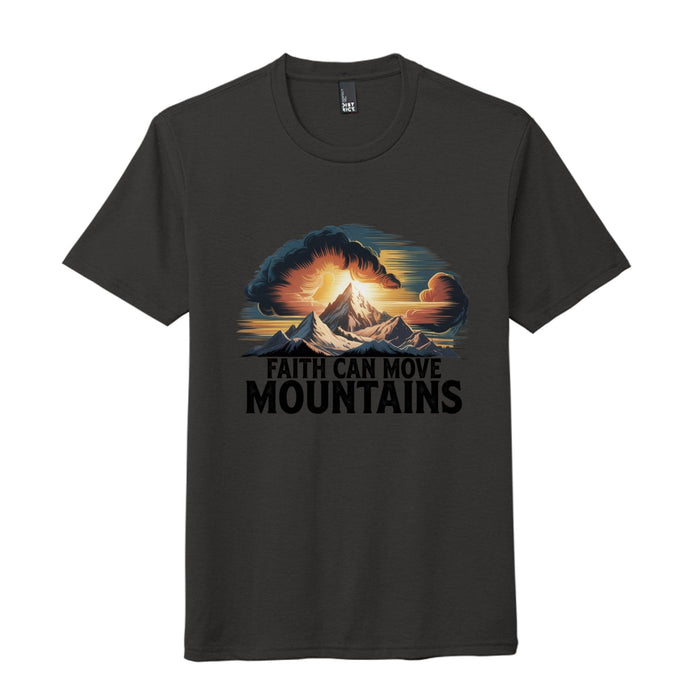 faith move mountains t-shirt for outing
